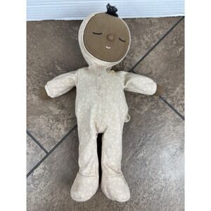 Rare Olli Ella Dozy Dinkum Mini Baby Doll Soft Floppy 12" Plush Pink Daisy